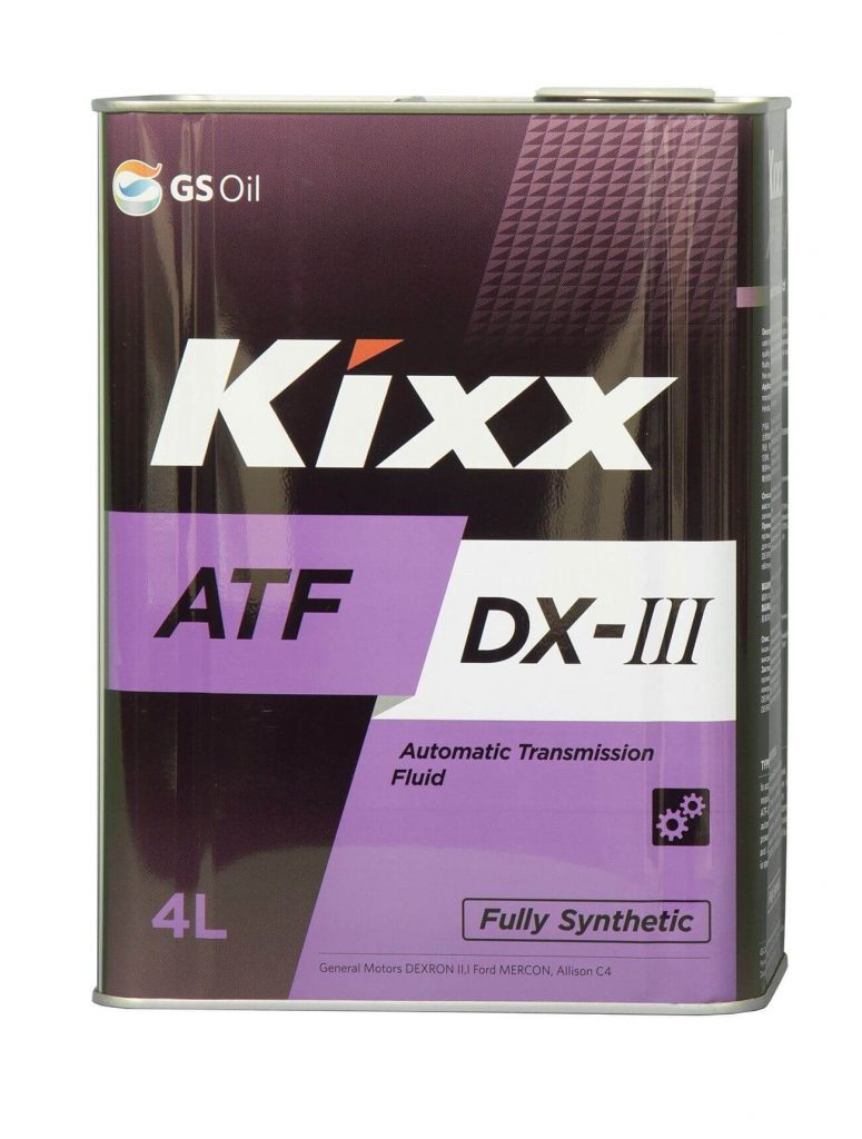 נוזל גיר אוטומט 4 ליטר ATF DX-III ‏Kixx – אתר KIXX פרומט